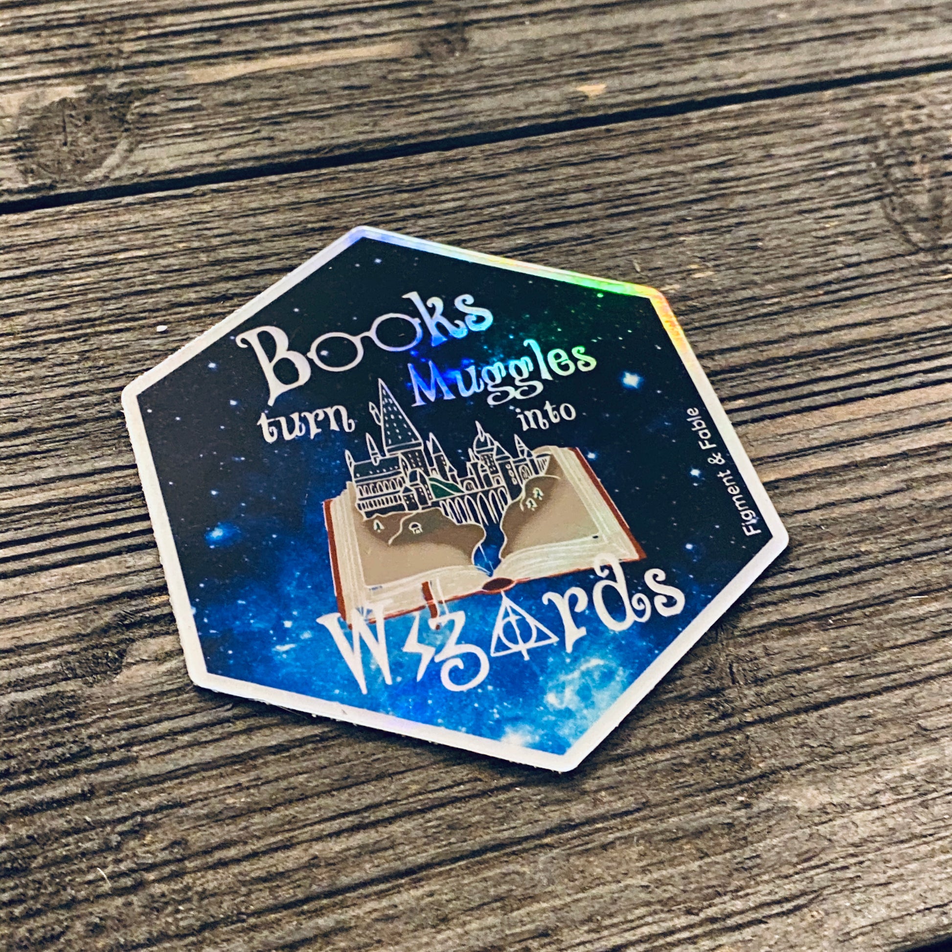 wizard castle vinyl sticker