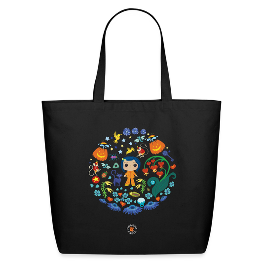 The Other Garden Eco-Friendly Cotton Tote - black